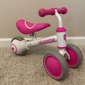 Baby Balance Bike 1-3 years Pink